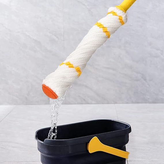 Self-Wringing Twist Mop for Floor Cleaning