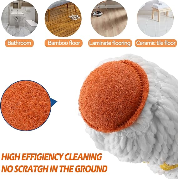 Self-Wringing Twist Mop for Floor Cleaning