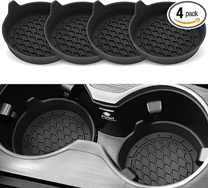 Car Cup Holder Coaster, Silicone Cup Holder Insert, Universal Non-Slip Cup Holders