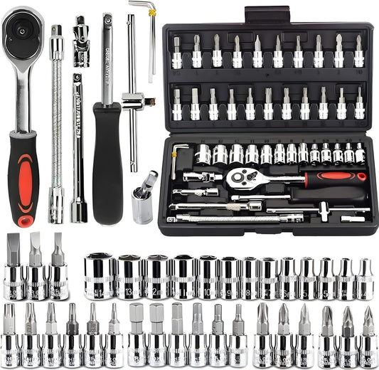 46 in 1 Pcs Combination Wrench Set/Socket Tools Set